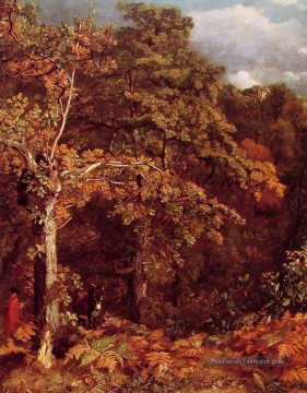 John Constable œuvres - Boisé Paysage romantique John Constable
